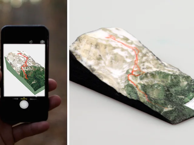 Intuitive and Automatic Digital Fabrication of Mountains