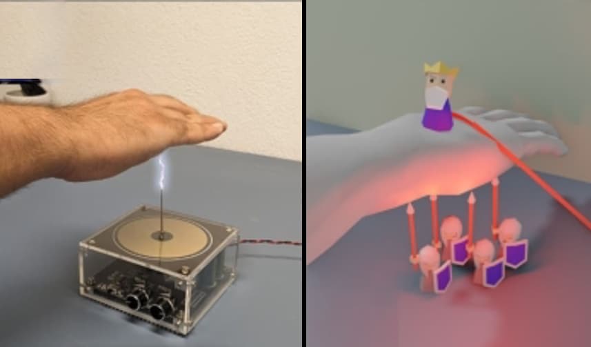 Mid-air Contactless Haptics